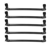 CHICIRIS Ensemble Rotatif de Tuyau à Joint Pivotant pour Outil D'irrigation de Pelouse avec Hauteur Réglable et Structure Flexible pour Espace Vert Public, Filetage Externe G3/4, Lot de 5