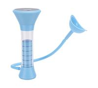 CHICIRIS Entraîneur de Respiration Réglable, Haltère de Respiration Abdominale en PP pour Améliorer la capacité de Contrôle de la Profonde (BLUE)