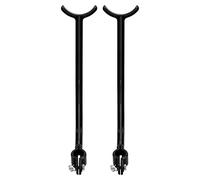 CHICIRIS Entraîneur de Swing de, Outil de Pratique de Correction de Posture de Contrôle du Poignet avec Aide à L'entraînement à L'alignement, pour Golfeurs Gauchers ou Droitiers (2 Noirs)
