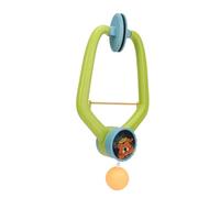 CHICIRIS Entraîneur de Tennis de Table Suspendu D'intérieur, Ensemble D'entraînement de -Pong Portable avec Corde Réglable pour Enfants et Adultes, Améliore la Coordination œil-Main