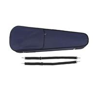 CHICIRIS Étui pour Violon 4/4 Triangle Léger en Tissu Oxford, Coque de Transport pour Violon avec Humidimètre, Intérieur Confortable pour Les Leçons, Les Spectacles de Voyage