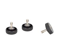 CHICIRIS Excellent Adaptateur de Fil Féminin à Mâle 1/4 Pouces pour le Ressentiment de L'appareil Photo, 3 Frappes pour des Clips Flash [alliage D'aluminium, ABS]