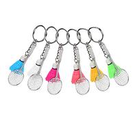 CHICIRIS EXQUIS MINI MINI BATTBATLADORE CHEYRING SET DE 6 ORNALEMENTS DE SAG PORTABLE POUR LA DÉCORATION SPORTY à LA Mode