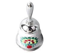 CHICIRIS Exquis Modèle sculpté Handbell Vintage Alloy Call Bell pour la Fête de Mariage de L'école en Famille (#7)