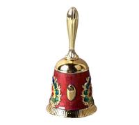 CHICIRIS Exquis Modèle sculpté Handbell Vintage Alloy Call Bell pour la Fête de Mariage de L'école en Famille (#6)