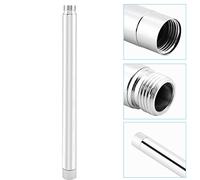 CHICIRIS Extension de Bras de Douche, Tige D'extension Durable en Acier Inoxydable pour Support de Pomme de Douche Bas, Installation Facile pour Tuyau de Taille Générale G1/2" (4 pouces)