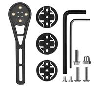 CHICIRIS Extension de Support d'éclairage de Vélo, Support de Vélo Multi-appareils, Extension de Guidon pour Ordinateur et Caméra d'action, avec 3 Types de Base Compatibles avec Wahoo, Bryton