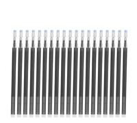 CHICIRIS Fabric Marker Pen REFILL 100PCS Outils de Tailleur Durable pour la Couture de Bricolage en Cuir, Accessoires de Point de Croix/Rouge/Bleu/Noir (BLACK)