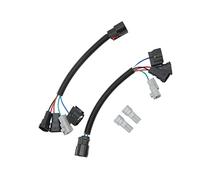 CHICIRIS Faisceau de Conversion LED, Adaptateur de Câblage ABS pour Phares 2016-2021, avec Connecteur Multipoints pour la Mise à Niveau des Feux de Croisement et de Route