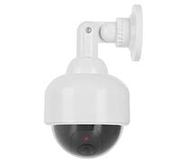 CHICIRIS Fausse Caméra, Caméra de sécurité Factice Réaliste de sécurité Fausse Muette Imperméable avec Une Lumière LED Rouge Clignotante