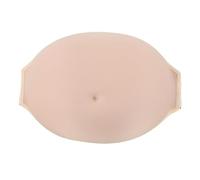CHICIRIS Faux Ventre de Femme Enceinte, Accessoire de Cosplay Léger en Mousse à Mémoire de Forme avec Ceinture Réglable pour Les Spectacles sur Scène et Les Séances Photo de maternité (3-4 Mois)