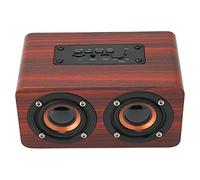 CHICIRIS Faux Wood Bluetooth Speaker pour Usage Domestique (Grain