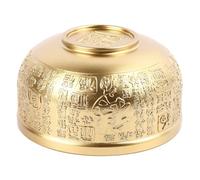 CHICIRIS Feng Shui Laiton Trésor Bol Prospérité Figure Autel Utilisation Rituels Spirituels Offrant Bol pour la Famille et Les Amis 1 X Laiton Chanceux