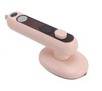 CHICIRIS Fer à Repasser Vapeur Portable, Mini Défroisseur de Voyage pour Vêtements avec Fonctions Vapeur Sèche et Humide, Panneau en Titane, Réservoir de 60 Ml, Débit de de 20 G/min, (Prise UE)