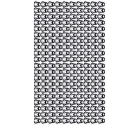 CHICIRIS Fermoirs à Bec de Poulet en Plastique PP, Anneau à Pression Réutilisable pour Bouche de Coq, Fournitures D'élevage de Volaille, 200 Pièces (Type D Noir)