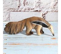 CHICIRIS Figurine Animale de Fourmilier, Jouet éducatif sur la Faune pour | Construction en Plastique, Durable et Légère, Taille de 4,2 X 0,9 X 1,5 Pouces, adapté au Jeu Imaginatif et à la Décoration