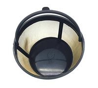 CHICIRIS Filtre à café Réutilisable en Acier Inoxydable, Passoire Conique pour Usage Domestique, qualité Supérieure, Facile à Nettoyer, Paquet de 2