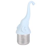 CHICIRIS Filtre à thé en Silicone éléphant pour le thé, Adorable Gadget de Cuisine pour les Amateurs de, Filtre à Bleu/vert pour le Plaisir de L'heure du (BLUE)