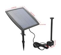 CHICIRIS Fontaine Solaire Durable pour Jardin et étang | Fonctionnement rapide en 3 secondes, Économe en énergie, Attrayant pour l\'aménagement paysager, Utilisation en extérieur