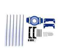 CHICIRIS Gabarit de Routeur D'aplatissement de Dalle en Alliage D'aluminium, Positionnement Précis de Traîneau de Routeur pour les Projets de Résine de Plaque Frontale d'extrémité de