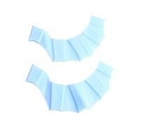 CHICIRIS Gants Palmés pour la Natation, Palmes à Main en Silicone pour (L)