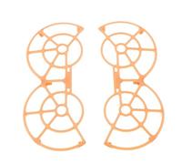 CHICIRIS Garde D'hélice, 2pcs Garde D'hélice de Collision en Plastique Léger pour la sécurité et la Protection Améliorées (Orange)