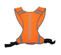 CHICIRIS Gilet de sécurité Gilet Réfléchissant Haute visibilité avec Taille Réglable et Poche Avant en Polyester 120G Visible jusqu'à 656 Pieds pour la Course à Pied, Le Cyclisme, Le Jogging, la