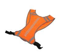 CHICIRIS Gilet de sécurité Gilet Réfléchissant Haute visibilité avec Taille Réglable et Poche Avant en Polyester 120G Visible jusqu'à 656 Pieds pour la Course à Pied, Le Cyclisme, Le Jogging, la