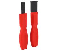 CHICIRIS Grattoir à Joints en Carbure, Lot de 2 Grattoirs en Carbure de Tungstène avec Poignée en Caoutchouc Antidérapante pour éliminer Les Joints, Les Adhésifs, la Rouille et Les