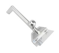 CHICIRIS Grattoir à Plaque Chauffante avec Poignée Ergonomique, Lames Durables en Aluminium et en Acier Inoxydable pour Usage Domestique et Commercial 6"