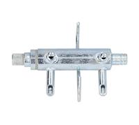 CHICIRIS Griffe de Traite en Fer galvanisé de 16 Mm de Diamètre, Outil de Collecte Rapide du Lait pour Bovins Laitiers, Facile à Nettoyer, Performance Stable pour Vache Laitière, Famille