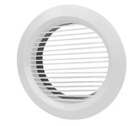 CHICIRIS Grille de Ventilation Ronde à Persiennes 200mm pour la Maison | ABS de haute qualité, empêche l\'intrusion de poussière, polyvalent pour divers espaces