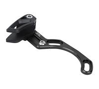 CHICIRIS Guide de Chaîne de Vélo, Stabilisateur Ultraléger en Alliage D'aluminium CNC 7075 pour Disque Rond 30-40T et Disque Ovale 30-38T, avec Support BB à Verrouillage Central pour (Black)