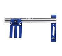 CHICIRIS Guide de Scie Circulaire, Guide de Bord de Précision avec | Construction en Métal et Plastique, Traîneau Universel pour Scies à Lame Gauche/droite, Guide de Bord Réversible pour des