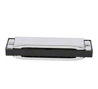 CHICIRIS Harmonica 10 Trous 20 Notes C Orgue à Bouche avec étui pour | Plaque en Laiton chromé, Orgue à Bouche Poli, pour Débutants et Professionnels, étanchéité à L'air Fine, Aigus Brillants