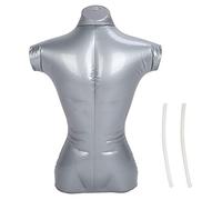 CHICIRIS Haut du Corps Gonflable Masculin, épargne-espace Pvc élastique épaissie D'économie D'espace Pliable, Porte-écrans à Vêtements avec Bague Suspendue, pour Disposition de Fenêtre