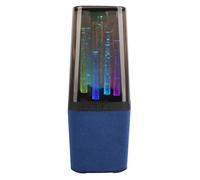 CHICIRIS Haut-Parleur Bluetooth sans Fil RVB avec USB AUX et Charge Rapide pour Une Utilisation sur Bureau et des événements en Plein Air (Blue)