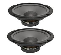 CHICIRIS Haut-Parleur Coaxial de Voiture avancé à Bobine Vocale, Puissance Maximale de 600 W, Haut-Parleur de Voiture pour Véhicule, Coaxial de 6,5 Pouces pour Les Systèmes Audio de, 2 Pièces Noir