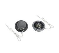 CHICIRIS Haut-Parleur Tweeter de Voiture 150 W, Dôme en Soie, Haute | Tweeter Automobile à Pas élevé, Impédance de 4 Ohm, Réponse de 35 Hz à 20 KHz, Filtre intégré, Dôme en Soie de 25 Mm,