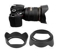 CHICIRIS HB-53 Plastique Capot pour AF-S 24-120 Mm F / 4G Ed VR Lences, Capuche de Lentilles de Caméra Résistante à l'usure pour Activités de Plein Air
