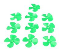 CHICIRIS Hélice à 4 Pales de 80 Mm, Rotation Durable à Haute Poussée pour Accessoires de Modèle de Jouet Bricolage avec Trou de 2 Mm, 10 Hélices en Plastique pour Modèle de Voiture télécommandé