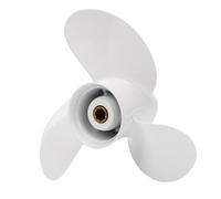 CHICIRIS Hélice de Bateau, 8,5 Pouces, 3 Pales en Alliage D'aluminium pour Moteurs Hors-Bord 6-9,9 CV, avec 7 Dents Cannelées, Adaptée pour Moteurs Hors-Bord 6 CV 8 F6 F8 F9.