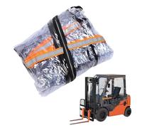 CHICIRIS Housse de Pluie pour Chariot élévateur, capacité de Poids de 6 000 Lb, Housse Universelle Transparente pour Chariot élévateur en EVA pour Tous les Temps