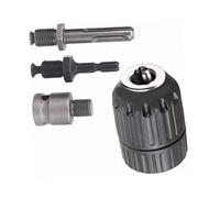 CHICIRIS Impact Drill Chuck avec une Tige de Connexion à Tige Hexagonale Ronde pour les Amateurs de Travail du Bois