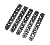 CHICIRIS Insert de Poignée de Porte en Métal, Couvercle de Boutons Poussoirs avec Conception Anti-rayures pour JK Unlimited 4 Portes 2007 2018