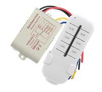 CHICIRIS Interrupteur de Télécommande 1000 W pour Diverses Lumières ON/OFF AC180-240 V avec Installation Rapide pour Lampe Fluorescente, Extracteur pour Usage de Bureau (#03)