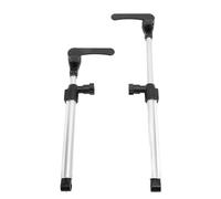 CHICIRIS Jambe de Force de Lève-vitre pour Camping-car, Tige de Support de Fenêtre en Alliage d'aluminium, Extension de 335 Mm, 255 Mm Compressée avec Bouton Fixe pour Camping-car, Remorque, Yacht