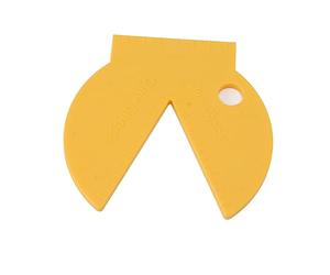 CHICIRIS Jauge de Contrôle des Griffes, Diagnostic de Mesure Haute fiabilité pour Règle de des Sabots de Vache pour Ferme Jaune
