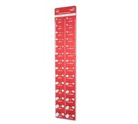 CHICIRIS Jauge D'identification de Boulons et écrous, Haute Précision, | Mesure précise pour les filetages métriques américains, Acier au carbone durable, Conception portable pratique