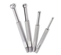 CHICIRIS Jeu D'alésages Télescopiques 4 Pièces pour Mesurer la Fente du Trou, Outil de Mesure D'alésage Fiable pour les Travaux de Précision, Trou Télescopique de 3 à 13 Mm, Boule Complète pour les